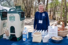 Hampton Coffee Company, Milk Pail apples and ARF volunteer Sharon Ames