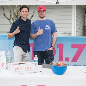 Beach Radio 101.7 was on hand for the celebration