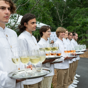 At the ready for our guests. Photo by Mark Kopko Photography.