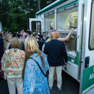 Guest love seeing the animals. Photo by Mark Kopko Photography.