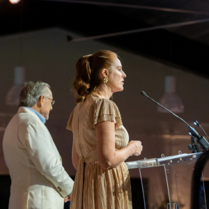 ARF Executive Director Kim Nichols and Board President Mike Franzino. Photo by Mark Kopko Photography.