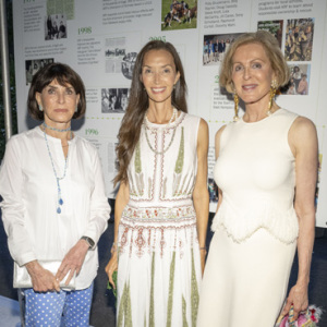 Nancy Silverman, Olivia Chantecaille and Ellen Scarborough. Photo by Michael Ostuni/PMC via Getty Images.