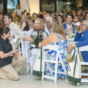 The crowd enjoying the evening. Photo by Michael Ostuni/ PMC via Getty Images.