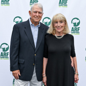 Dennis \"Sully\" Sullivan and ARF Founder Dorothy Wahl. Photo by Andrew Werner.