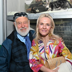 Bruce Weber and Cornelia Guest. Photo by Andrew Werner.