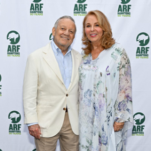 ARF Board President Mike Franzino and Pat Franzino. Photo by Andrew Werner.