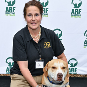 ARF\'s BJ Bowman with Chance. Photo by Andrew Werner.