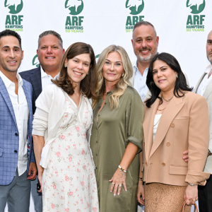 Anthony Purdenti, Carmine Zoccolillo, Dina Burns, Kim Glante, Frank Galante, Lisa Turano, Peter Turnano. Photo by Andrew Werner.