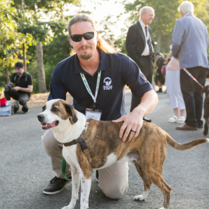 ARF Mike Hinz with Bo. Photo by Mark Kopko Photography.
