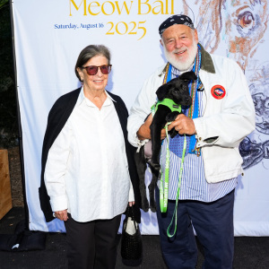 Nan Bush and Bruce Weber  with Valor