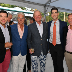 Aron Marquez, John Steinle, Frank Morgan, Daniel Spelman and Christian Leone. Photo by Andrew Werner.
