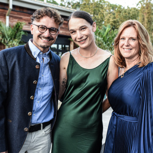 Matthew Grzybowski, Veronica Grzybowski, Kimberly Nichols. Photo by Kristin L. Gray.