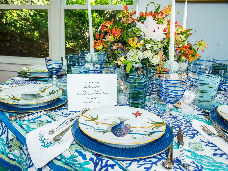 Tablescape designed by Kathy Rayner