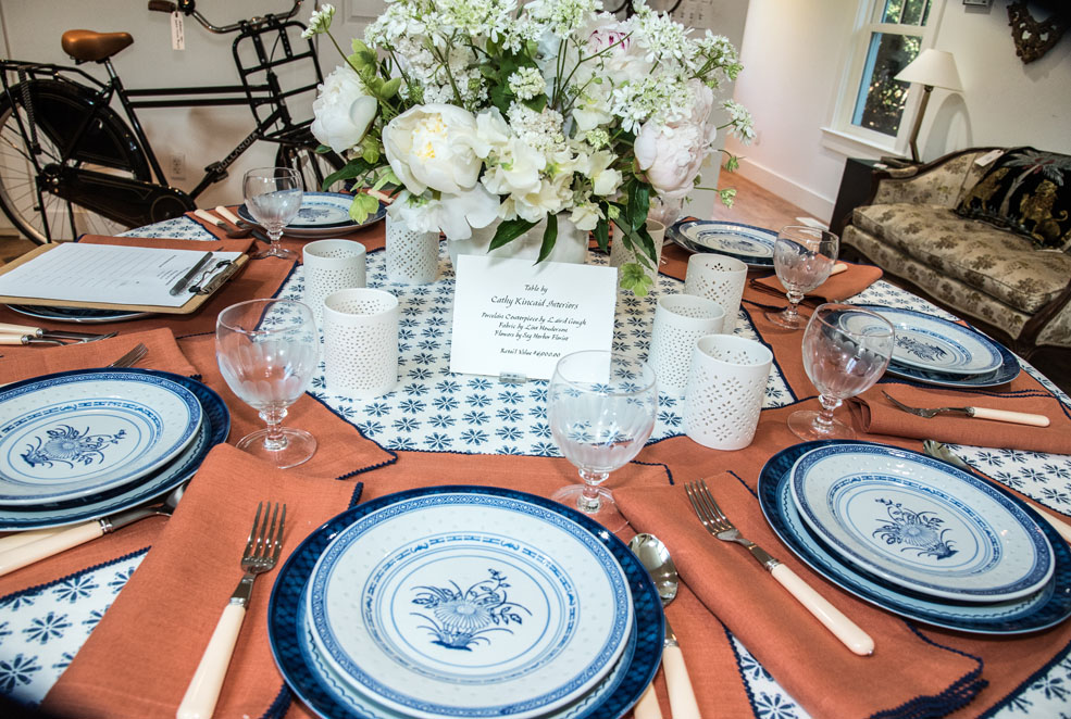 Tablescape designed by Cathy Kincaid