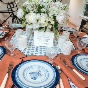 Tablescape designed by Cathy Kincaid