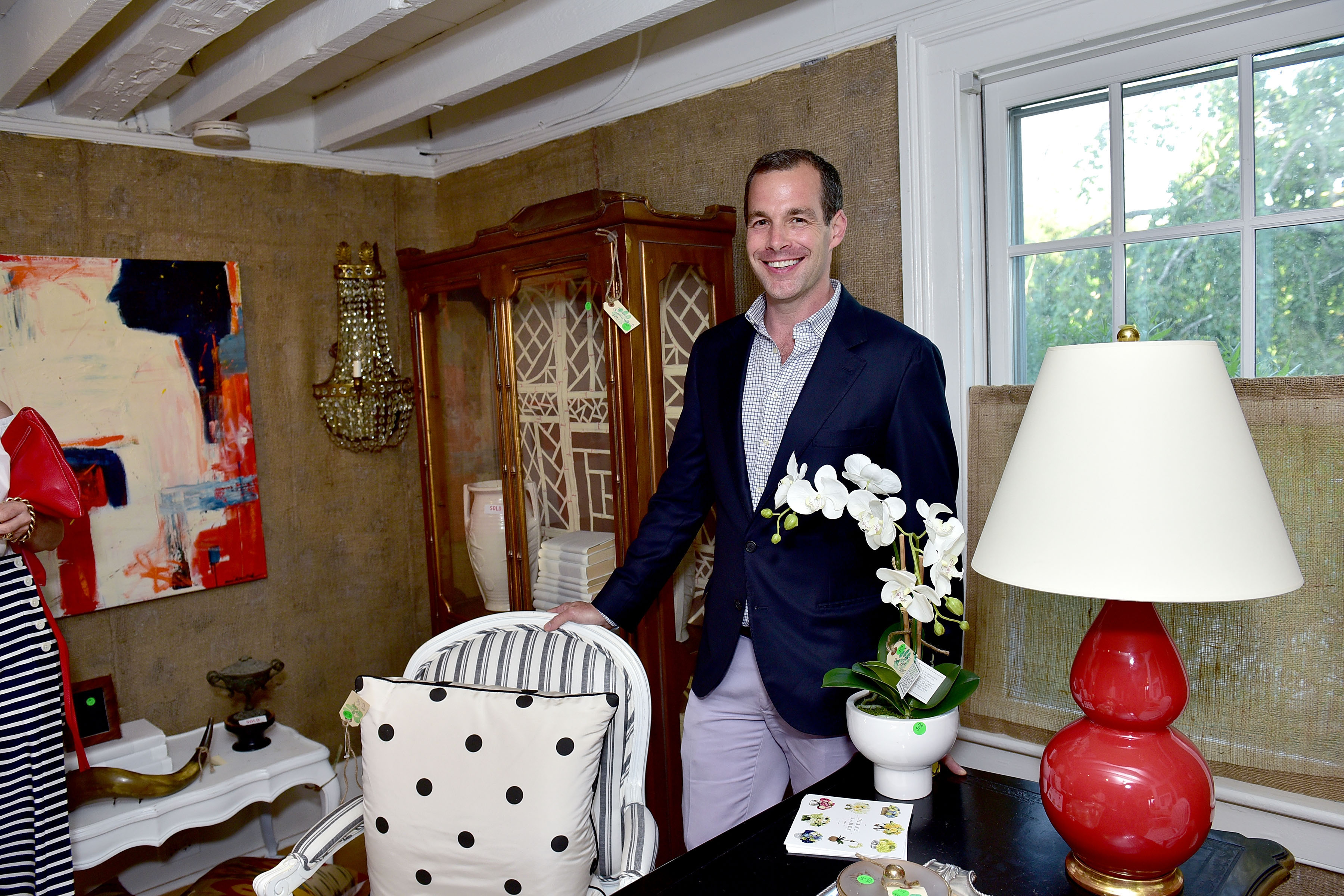 Chris Spitzmiller==
Animal Rescue Fund of the Hamptons 6th Annual Thrift Shop Designer Showhouse==
ARF Thrift & Treasure Shop, New York==
May 28, 2016==
Â©Patrick McMullan==
Photo-Sean Zanni/PMC==