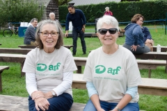 Volunteers Diane Johnson and Susan Ahlborn