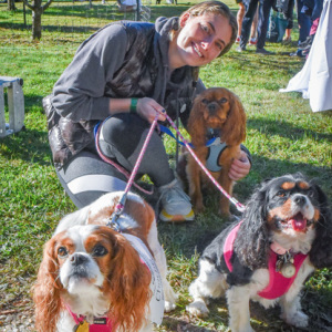 Who doesn\'t love a spaniel! Photo by Kristin L. Gray Photography.