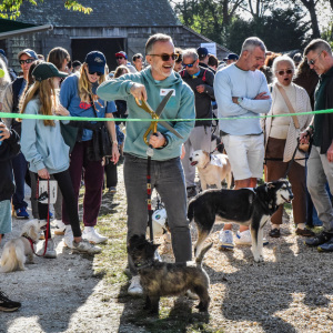 Time to cut the ribbon! Photo by Kristin L. Gray Photography.