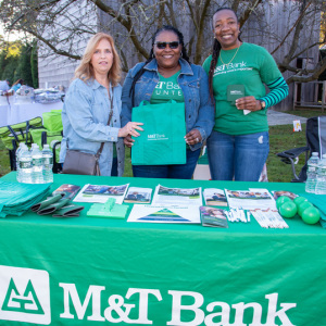 M & T Bank - Dog Walk Sponsor. Photo by Lisa Tamburini.