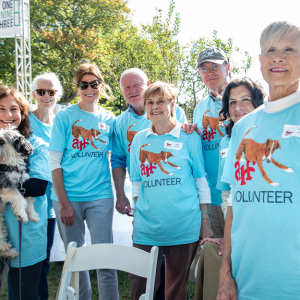 ARF volunteers  Rebecca Seltzer, Darla Stachecki, Randy Wallace, Shari Thompson, Bob Thompson, Rose Pereg and Carol Wesnofske. Photo by Lisa Tamburini.