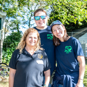 ARF\'s Jamie Berger, Bridget Stonemetz and Kristina Curatolo. Photo by Lisa Tamburini.