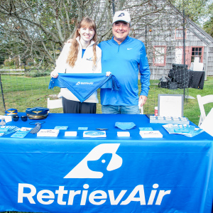 RetrieveAir - event sponsor. Photo by Lisa Tamburini.
