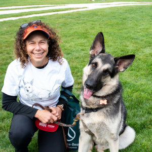 Charlotte Sasso and Cody. Photo by Lisa Tamburini.