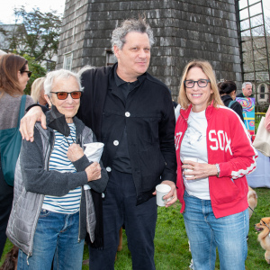 ARF Board Member Amy Sullivan, Isaac Mizrahi and Marica Chacona Photo by Lisa Tamburini. 