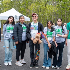 Volunteers from the Bridgehampton School.