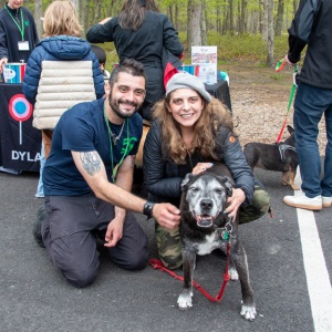 ARF's Tony D'Alessio with Nora Marino and former ARFan Palmer.