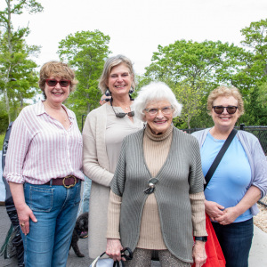 EH Town Supervisor Kathee Burke-Gonzalez, Legislator Ann Welker, Mary Welker, Cate Rogers. Photo by Lisa Tamburini.
