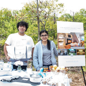 The Baker House 1650 was part of the event! Photo by Lisa Tamburini.