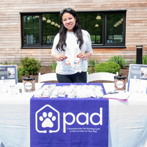 Thank you Pad Home Pet Services for being a part of the day! Photo by Lisa Tamburini.