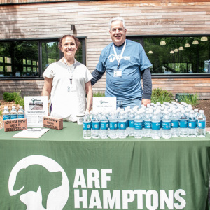 ARF volunteers Anita and Paul Heiser. Photo by Lisa Tamburini.