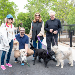 ARF Board Member Kathy Rayner, Matthew Hardy, ARF Board Member Lisa McCarthy,  and Bradley Lander. Photo by Lisa Tamburini.