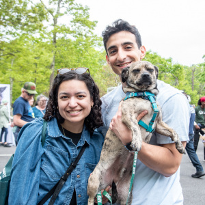 Former ARFan Barney, now named Chanchito came back for the fun! Photo by Lisa Tamburini.
