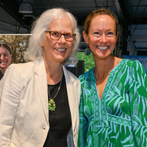 ARF Volunteer Marian Greene and Young Professionals Committee Member Meghan Bozek.