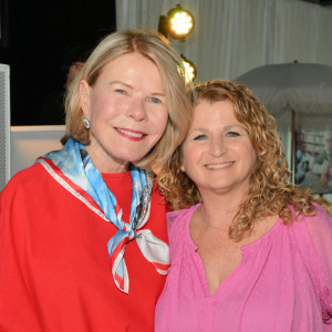 ARF Board Member Dale Ellen Leff with ARF's Jamie Berger