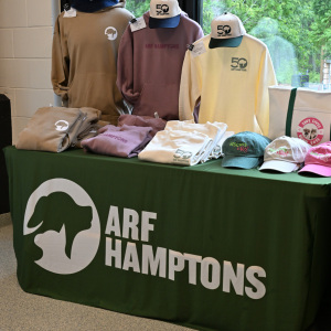 ARF merchandise - also available online at ARFmart!