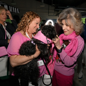 ARF's Jamie Berger with Static and Kathy Rayner.