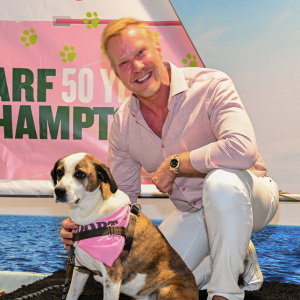 Eric Gunhus of EG Event Group with Bo.