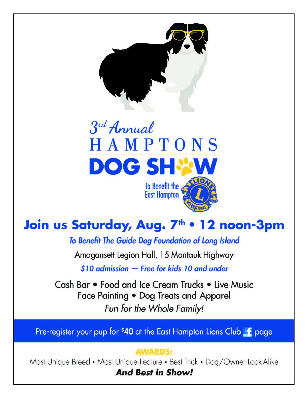 Hamptons Dog Show Animal Rescue Fund of the Hamptons